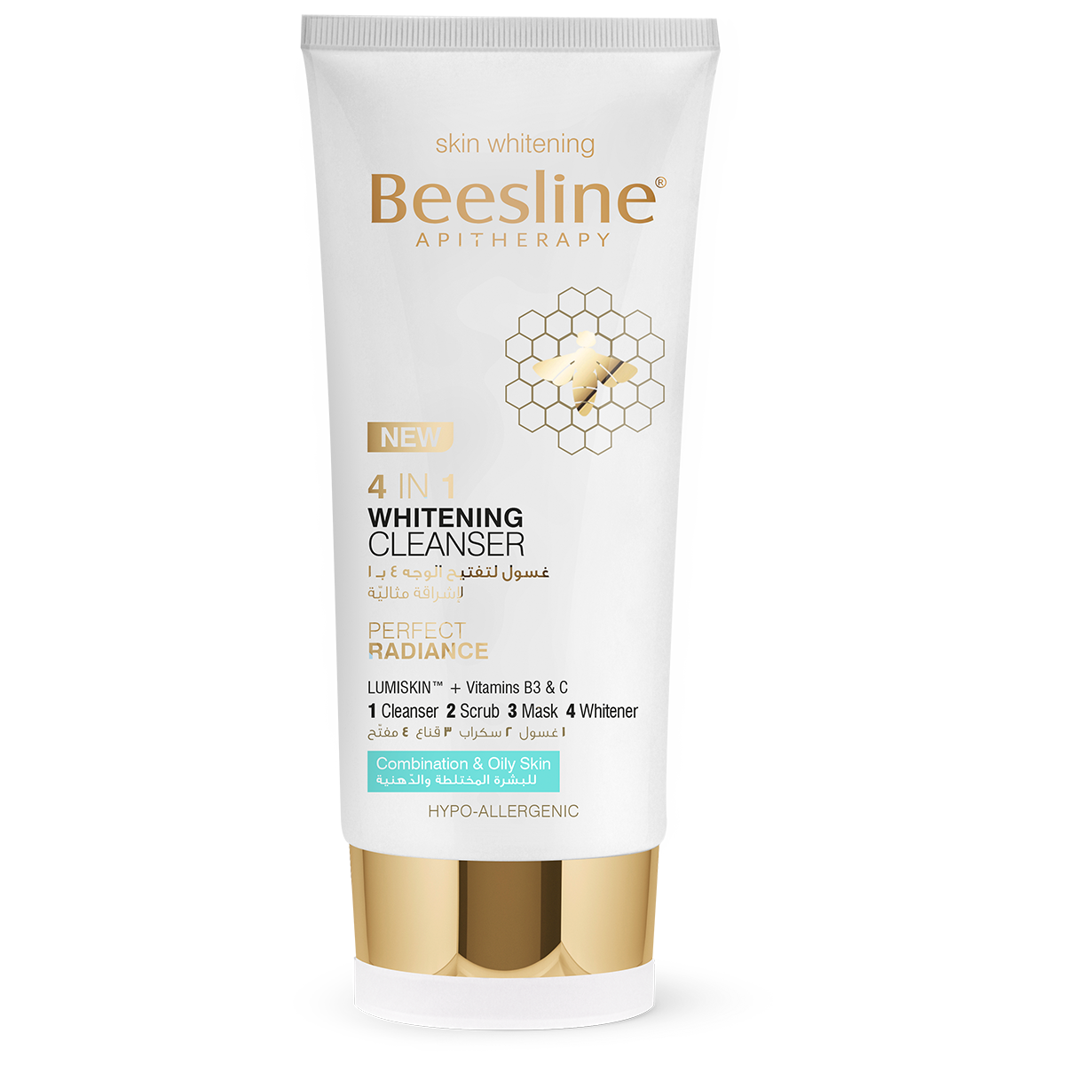 Beesline 4X1Whitening Cleanser Oil & Combined Skin 150ml image number 0