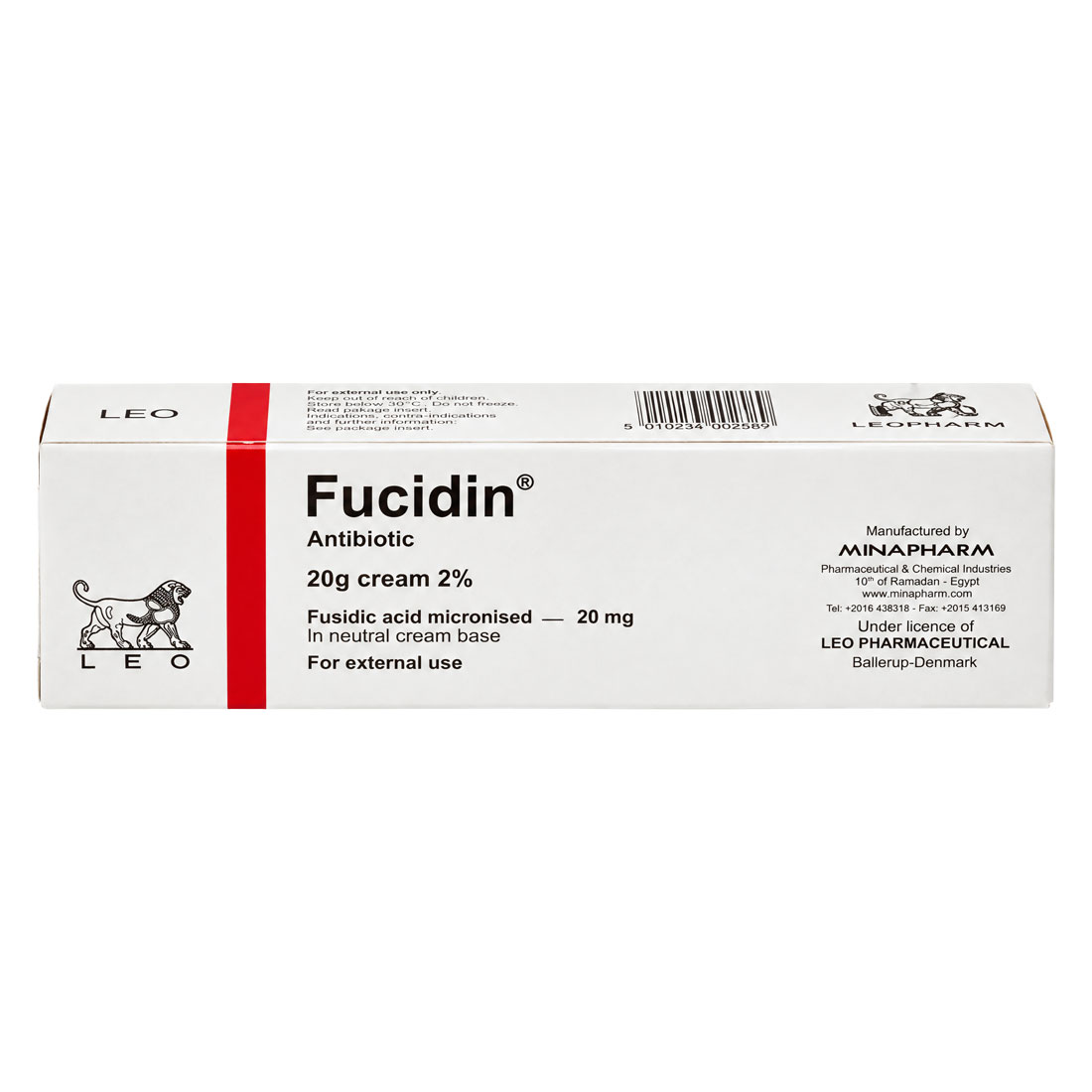 Fucidin 2% Cream 20gm image number 0