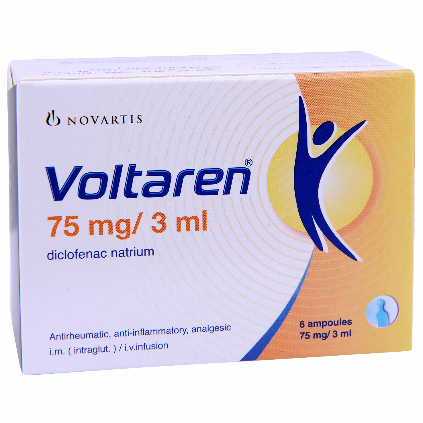 Voltaren 75Mg/3ml 6 Ampoules image number 0