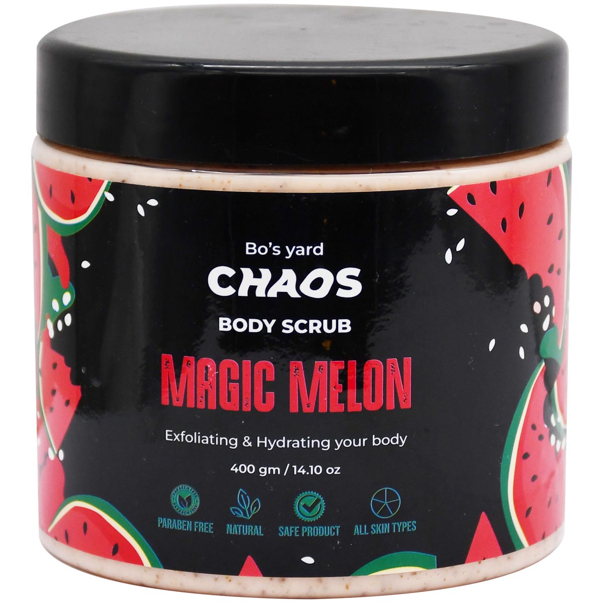 Chaos Magic Melon Body Scrub 400gm image number 0