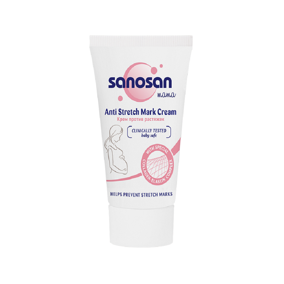 Sanosan Mama Anti Stretch Mark Cream 200M image number 0