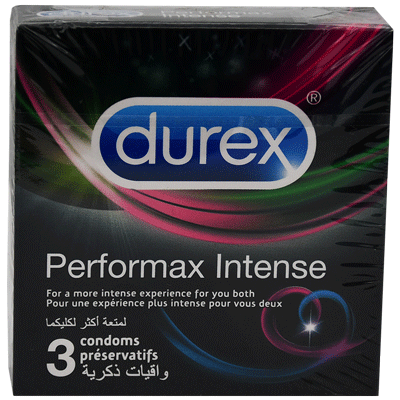 Durex Performax Intense Condoms 3pcs image number 0