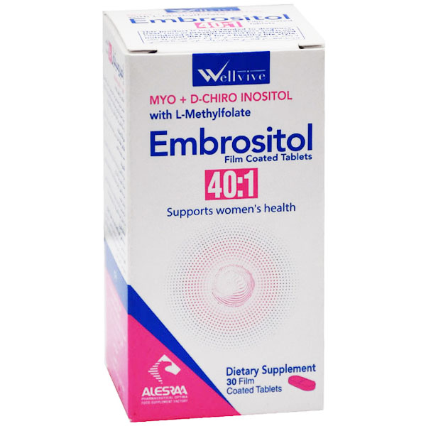 Embrositol (40:1)  for Women 30 Film Coated Tablets image number 0