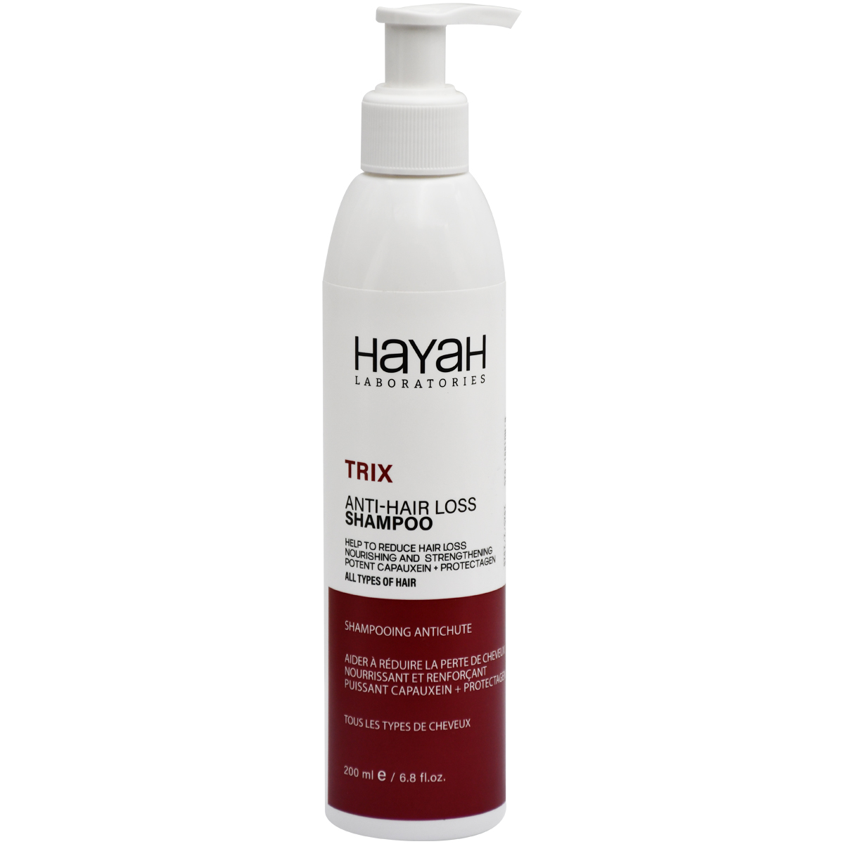 Hayah Trix Anti Hair Loss Shampoo 200ml image number 0