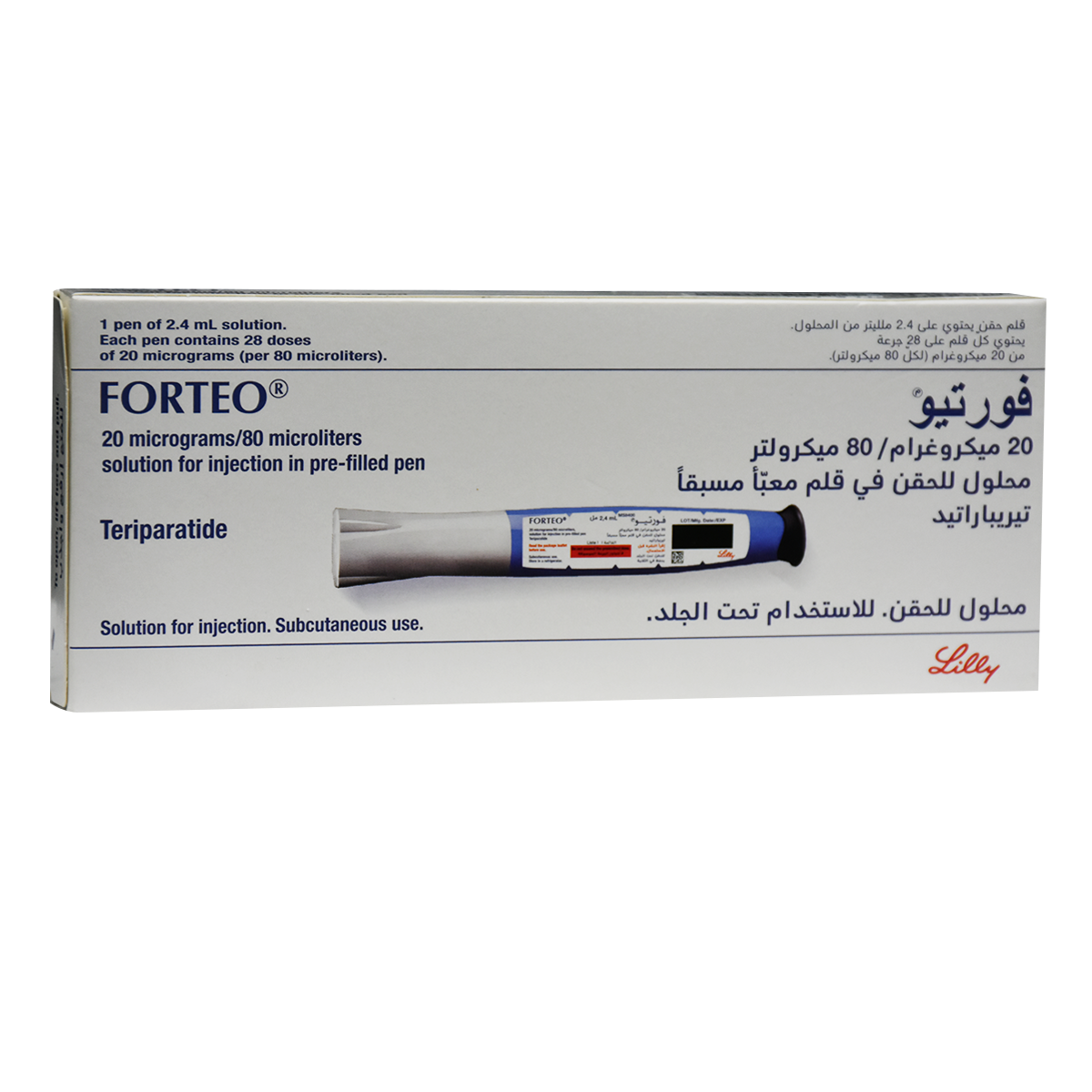Forteo Pen250mcg /ml (2.4ml) 1/Flexpen (Refrigerated) image number 0