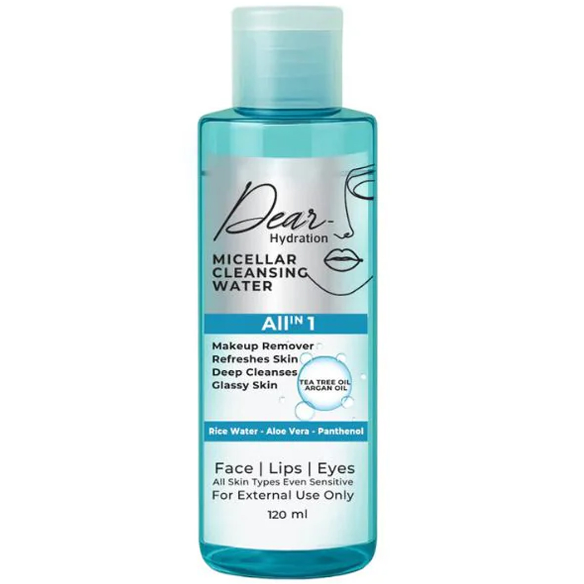 Dear Micellar Cleansing Water Makeup Remover 120 ml image number 0