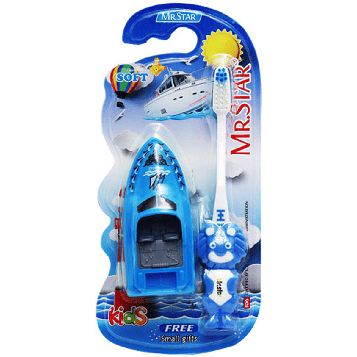 Mr. Star Kids Soft Toothbrush ( 3 Years+) with Gift/010C image number 0