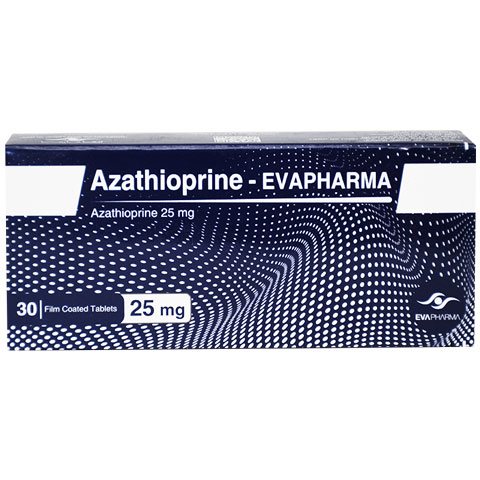 Azathioprine Eva-Pharma 25mg 30 Enteric Coated Tablet image number 0