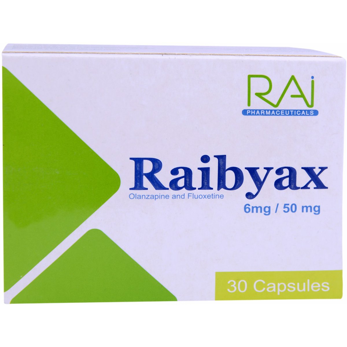 Raibyax 6Mg/50mg 30 Capsules image number 0