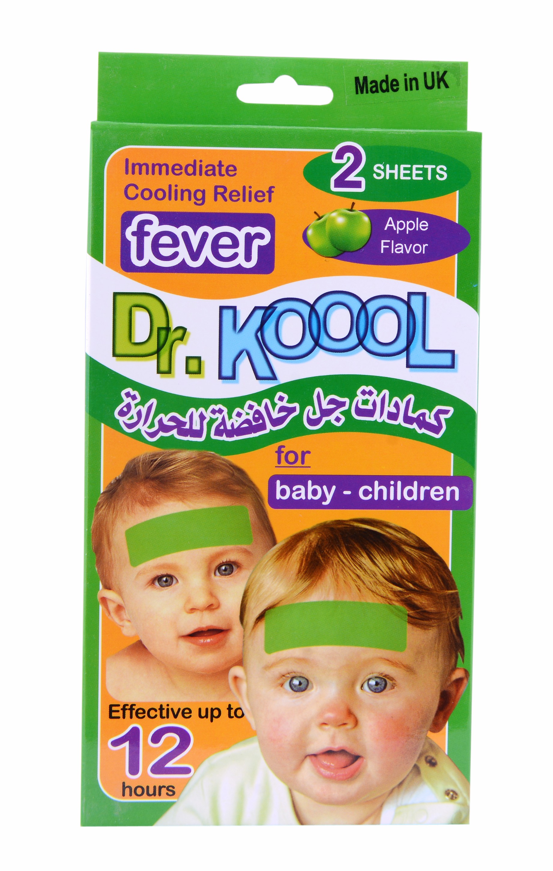 Cooling Gel Dr.Koool (Infant /Children) Applicator 2Sheet image number 0