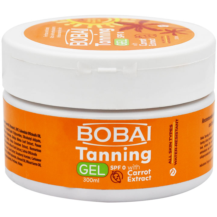 Bobai Tanning (SPF 0) With Carrot Extract Gel 300ml image number 0