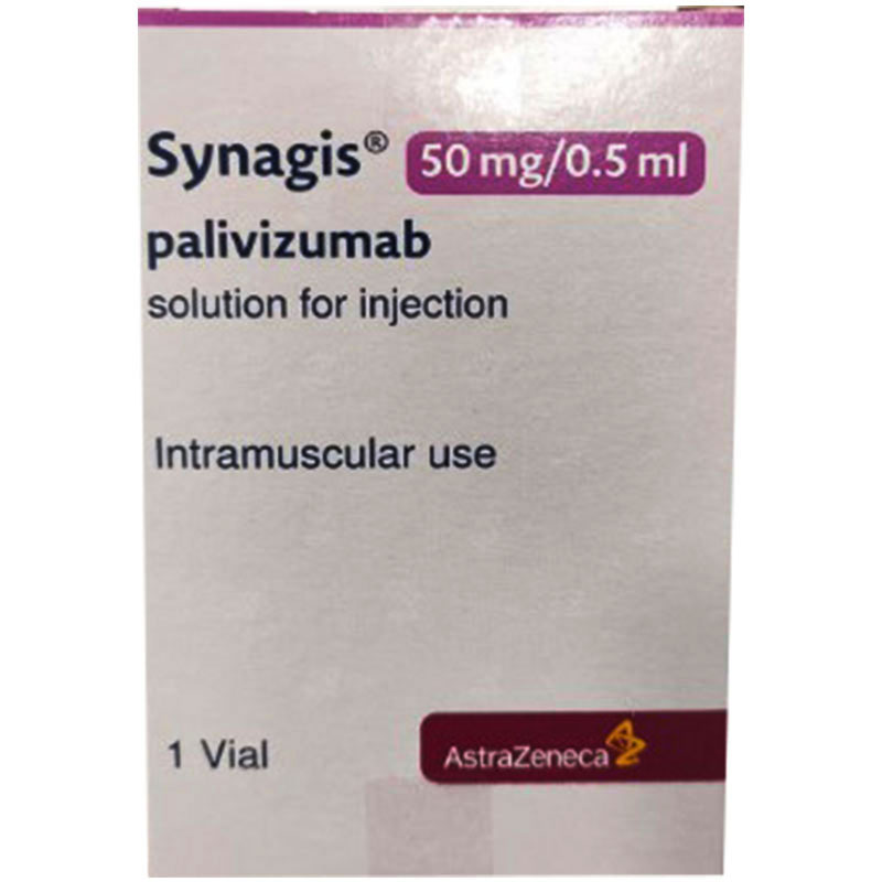 Synagis 50mg/0.5ml 1 Vial (Refregirated) image number 0
