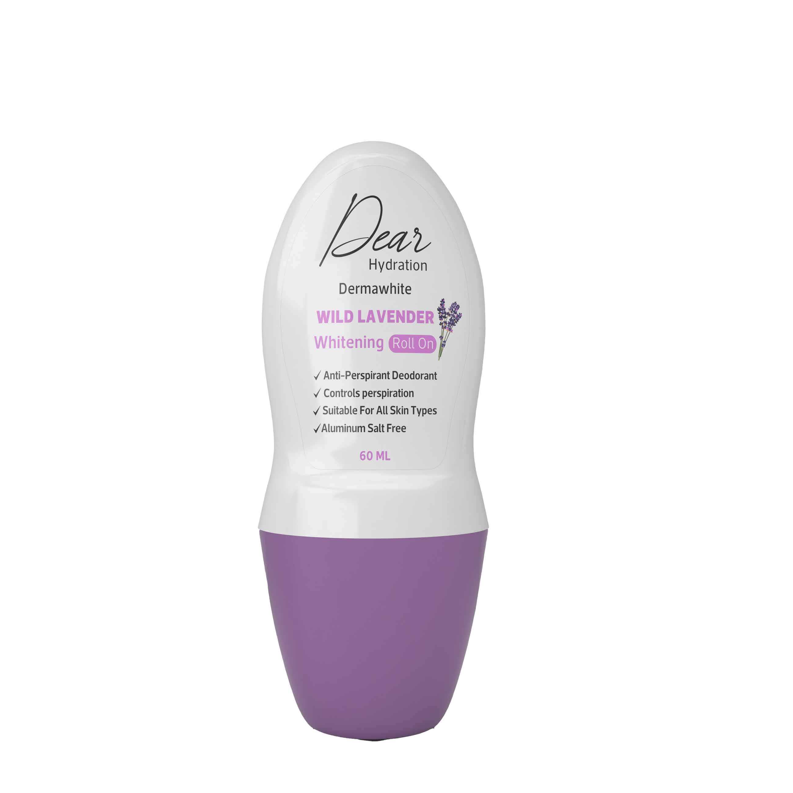 Dear Wild Lavender Whitening Deodorant Roll On 60ml image number 0