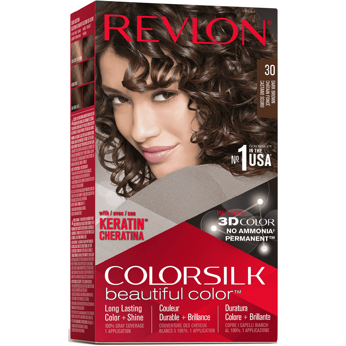 Revlon Colorsilk Dark Brown/30 image number 0