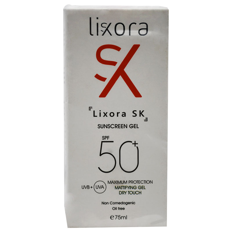 Lixora Sk SPF 50+ Sunscreen Gel 75ml image number 0
