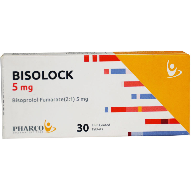 Bisolock 5mg 30 Scored Film Coated Tablets image number 0