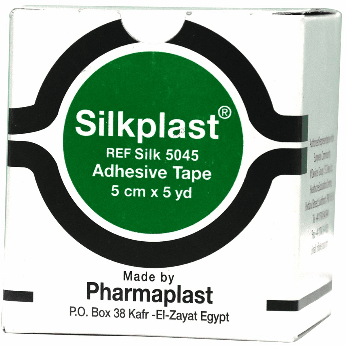 Plaster Tape Silk Plast 5Cm image number 0