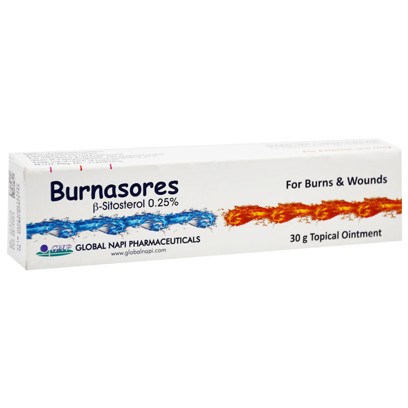 Burnasores 0. 25% Ointment 30gm image number 0