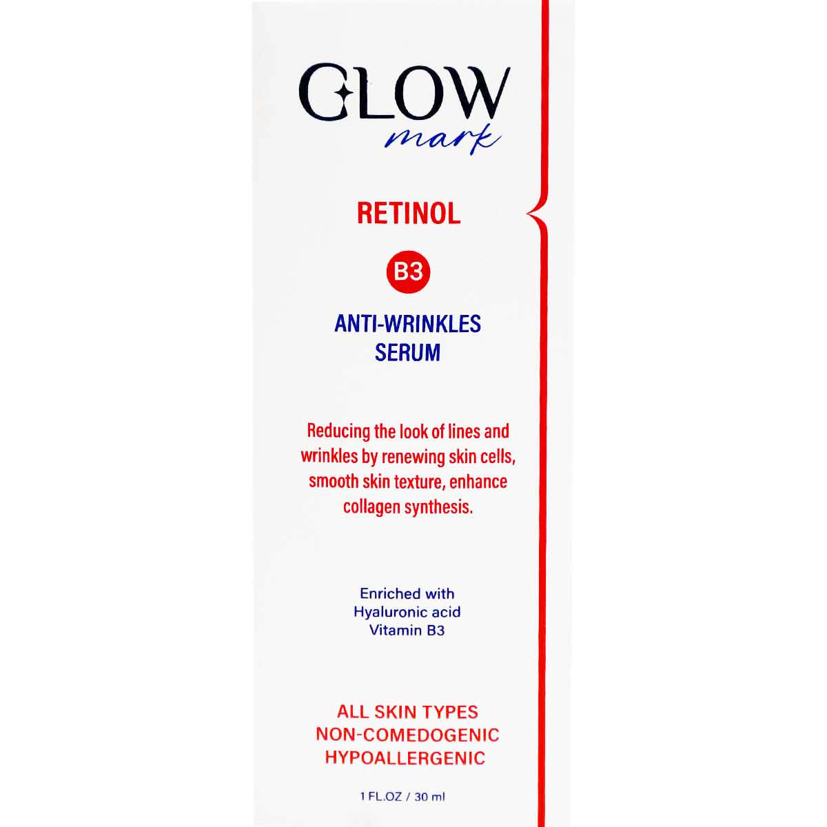 Glowmark Retinol B3 Anti Wrinkles Serum 30 ml image number 0
