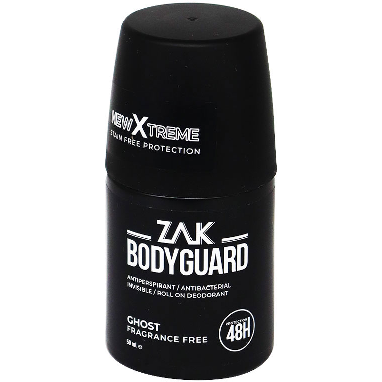 Zak Bodyguard Ghost Deodorant Roll On for Men 50ml image number 0