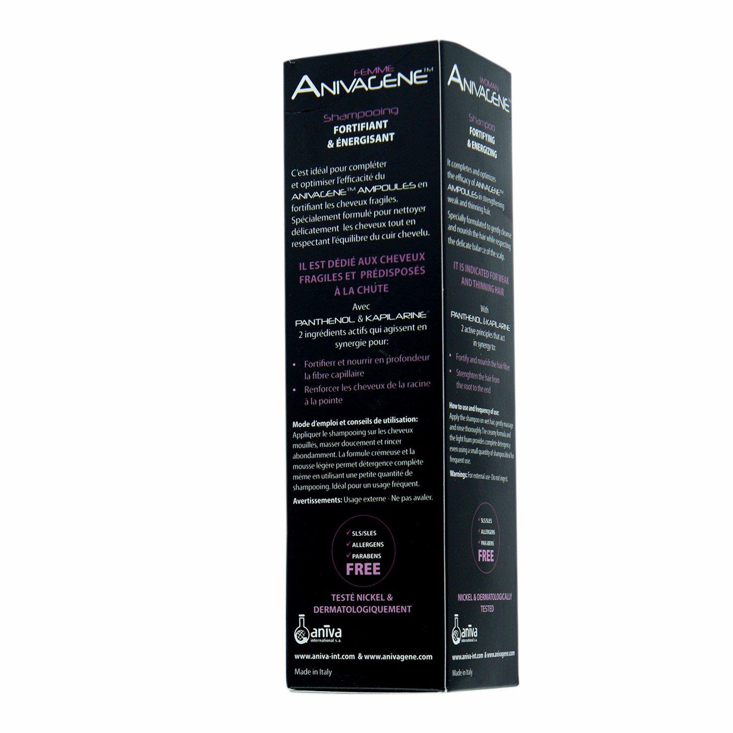 Anivagene Woman Fortifying & Energizing Shampoo 200ml image number 0