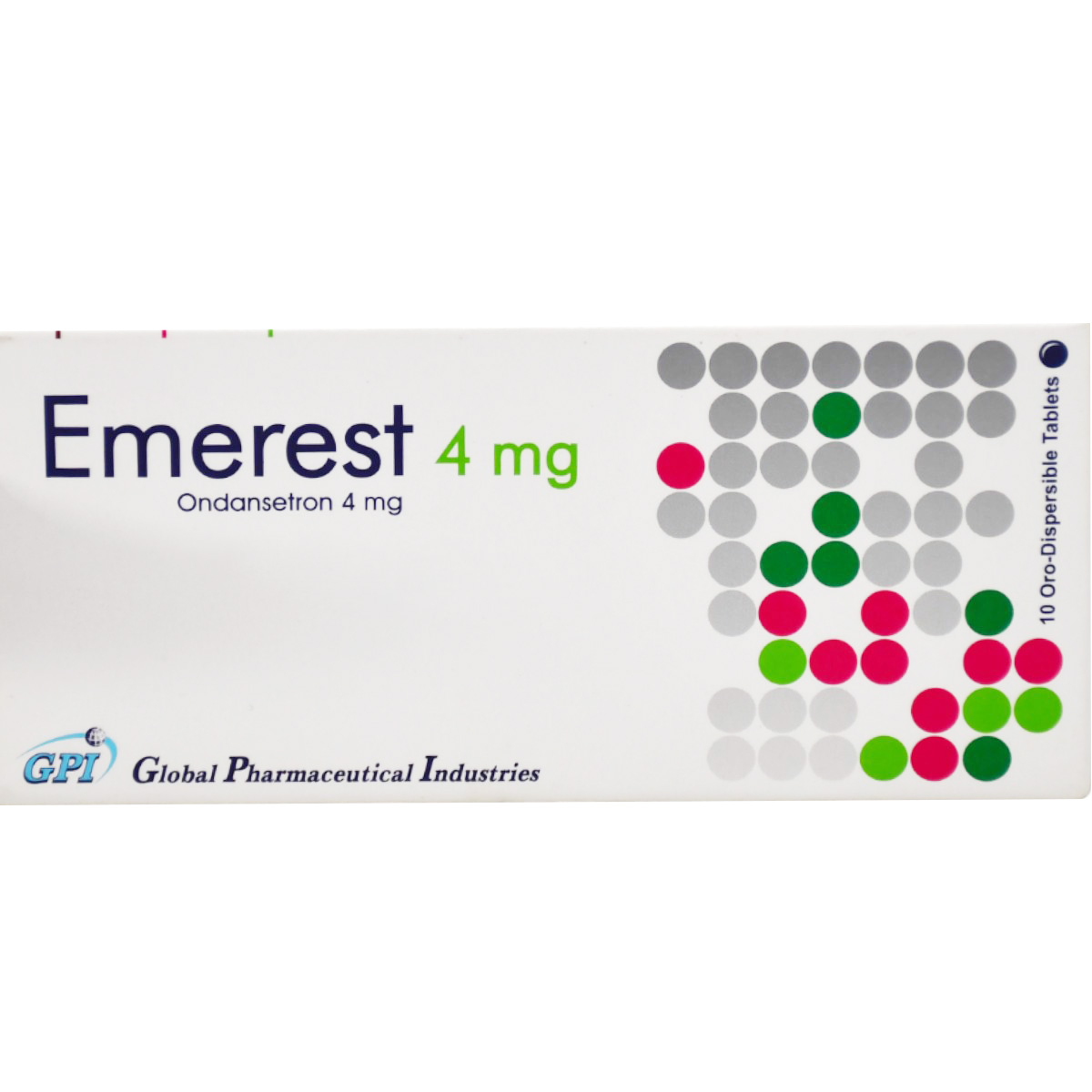 Emerest 4mg 10 Orodispersible Tablets image number 0