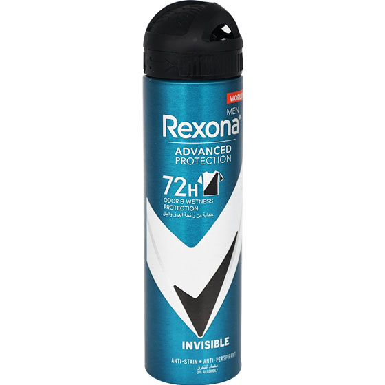 Rexona Men Invisible Deodorant Spray 150ml image number 0