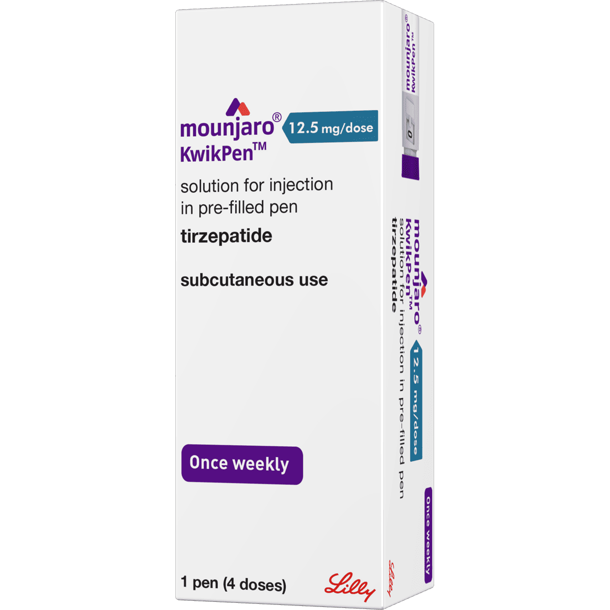 Mounjaro KwikPen 12.5mg 1 Prefilled Pen (Refrigerated) image number 0