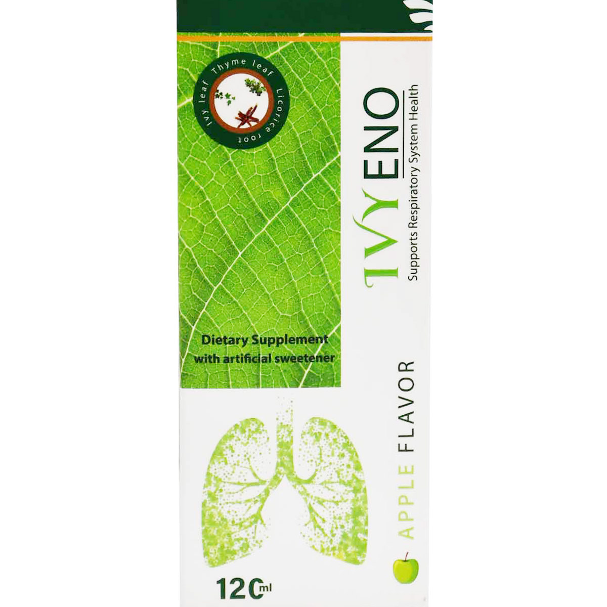 Ivyeno Apple Flavor Syrup 120 ml image number 0