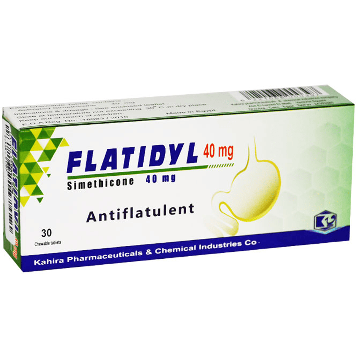 Flatidyl 30 Tablets image number 0