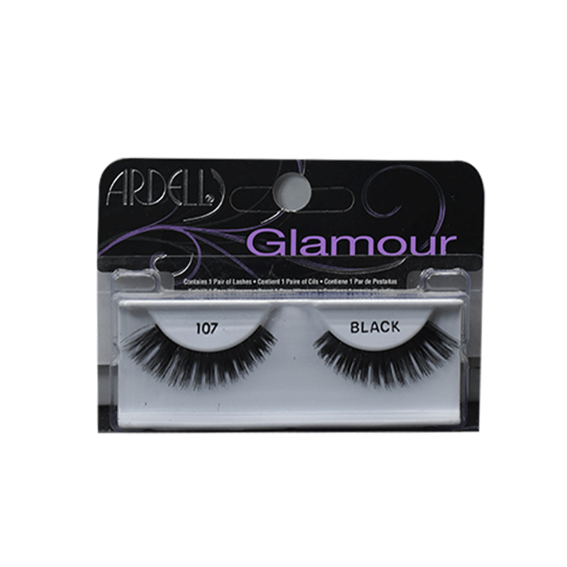 Ardell Fashion Glamour Lashes Black/107 image number 0