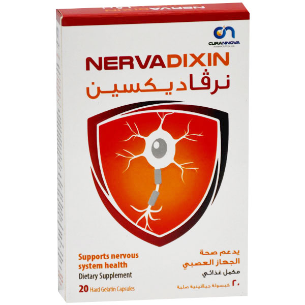 Nervadixin 20 Hard Gelatin Capsules image number 0