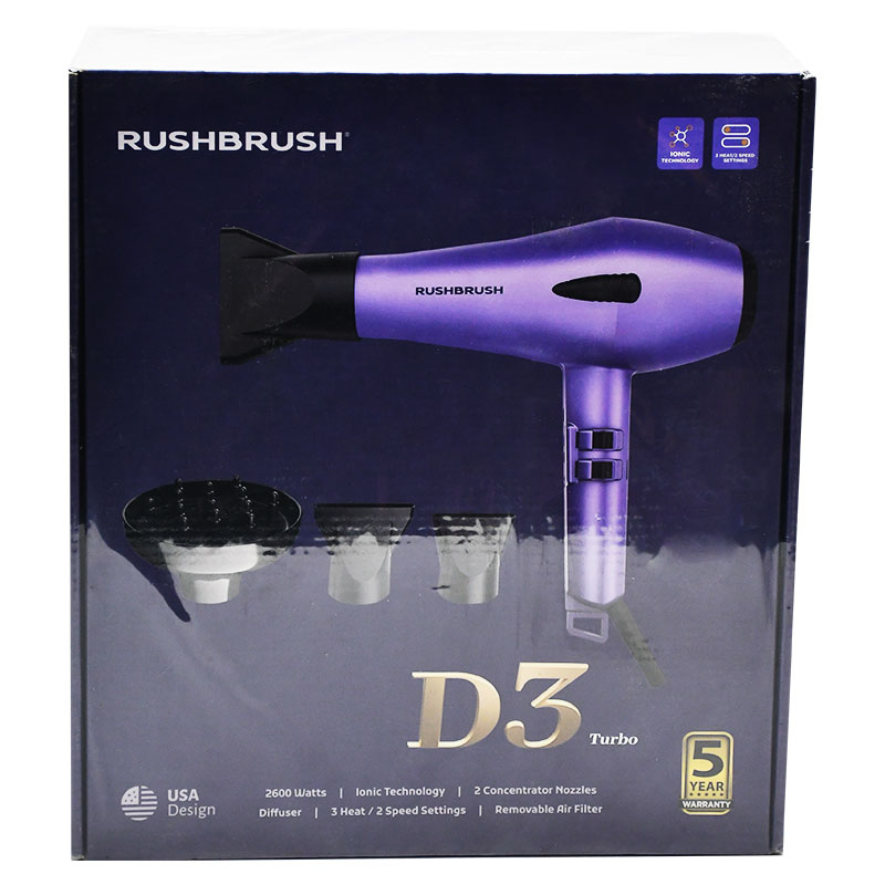 Rush Brush D3 Turbo Purple/Rb-D3Turbo image number 0
