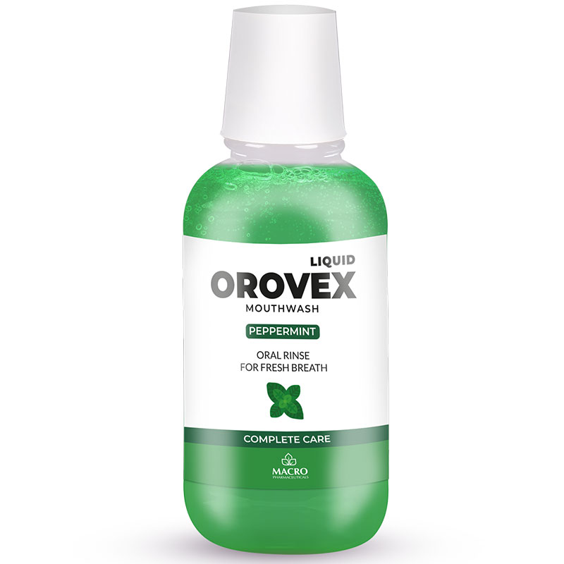 Orovex (Green/Pep.) 200ml + 50ml Free Mouthwash image number 0