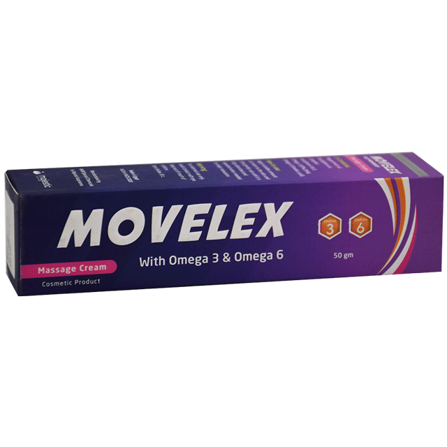 Movelex Massage Cream 50gm image number 0