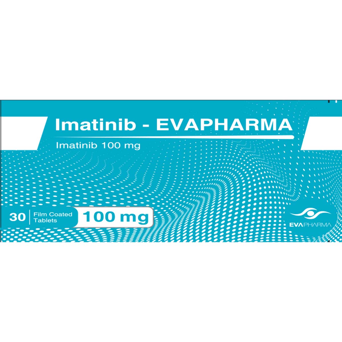Imatinib Evapharma 100mg 30 Film Coated Tablets image number 0