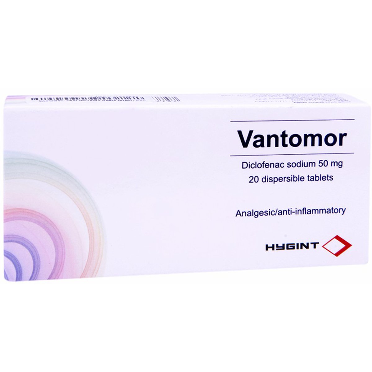Vantomor 50mg 20Scored Dispersible Tablets image number 0