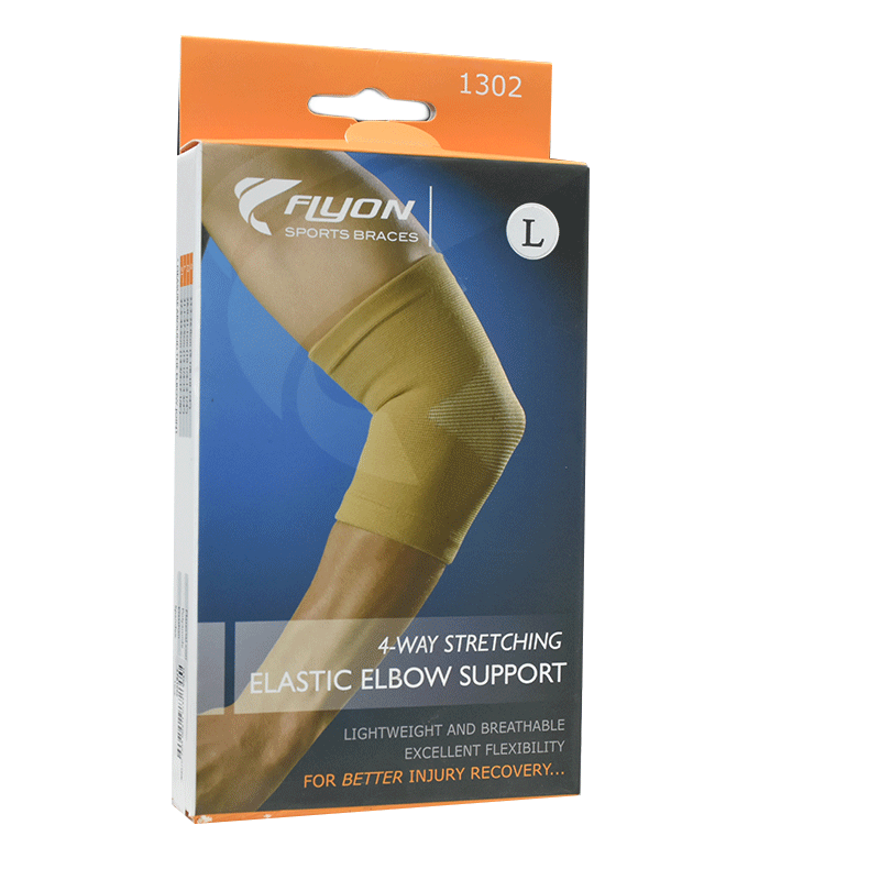 Flyon Elastic Elbow Support (Large) 1302 image number 0