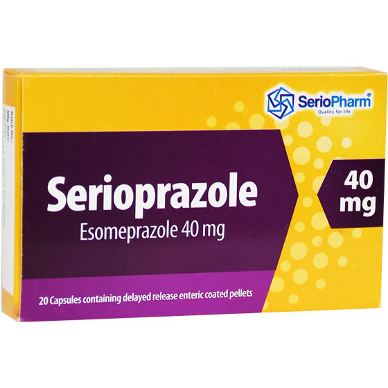 Serioprazole 40mg Delayed Release 20 Capsule image number 0