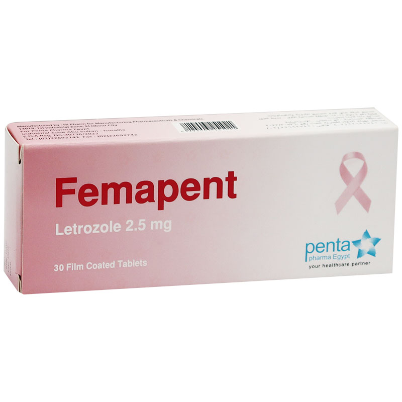 Femapent 2.5mg 30 Film Coated Tablets image number 0