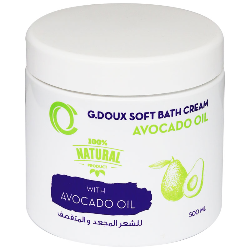 G Doux Avocado Oil Bath Cream 500ml image number 0