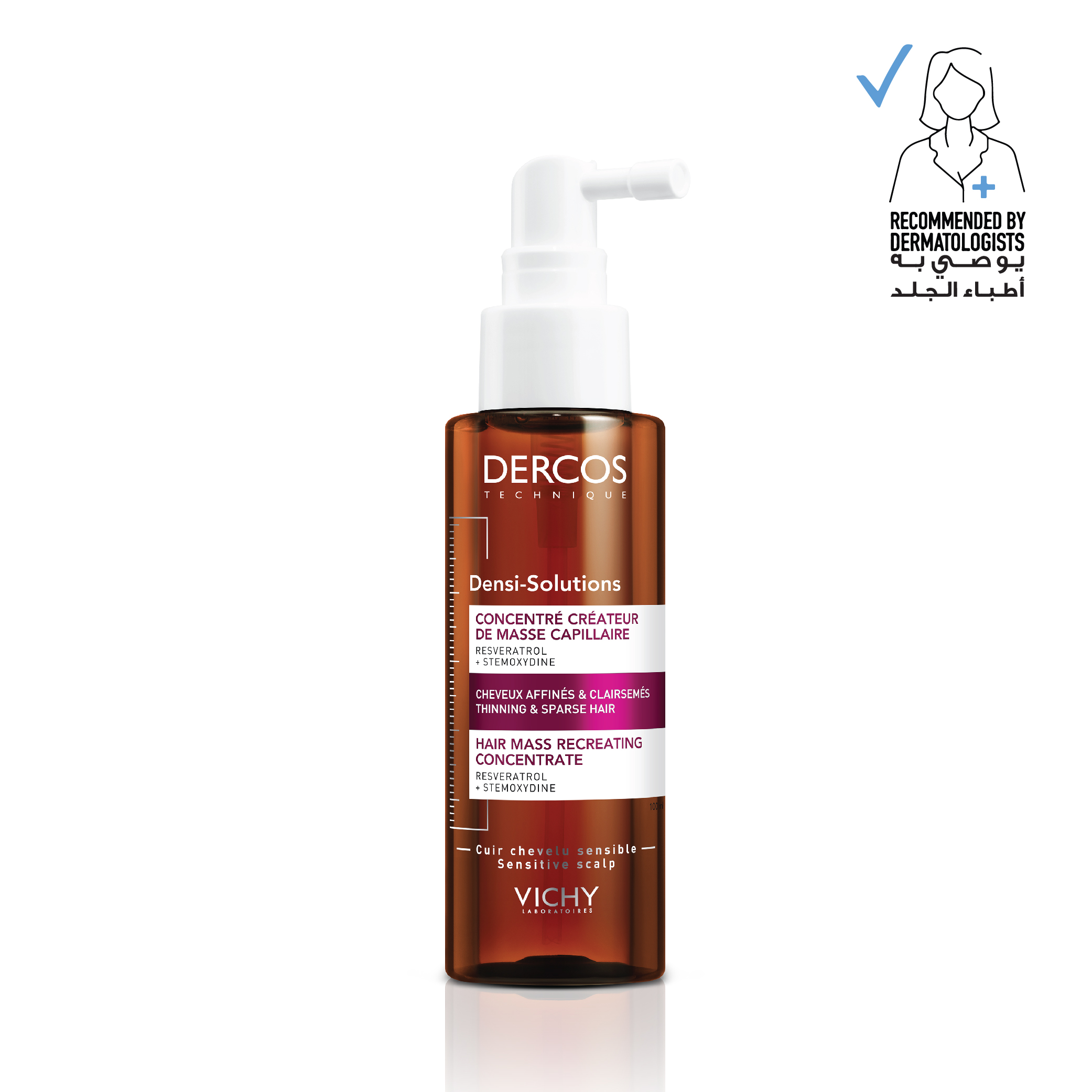 Vichy Dercos Densi Solution Hair Mass Recreating Concentrate 100ml image number 0
