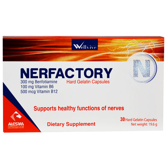 Nerfactory 30 Hard Gelatin capsules image number 0