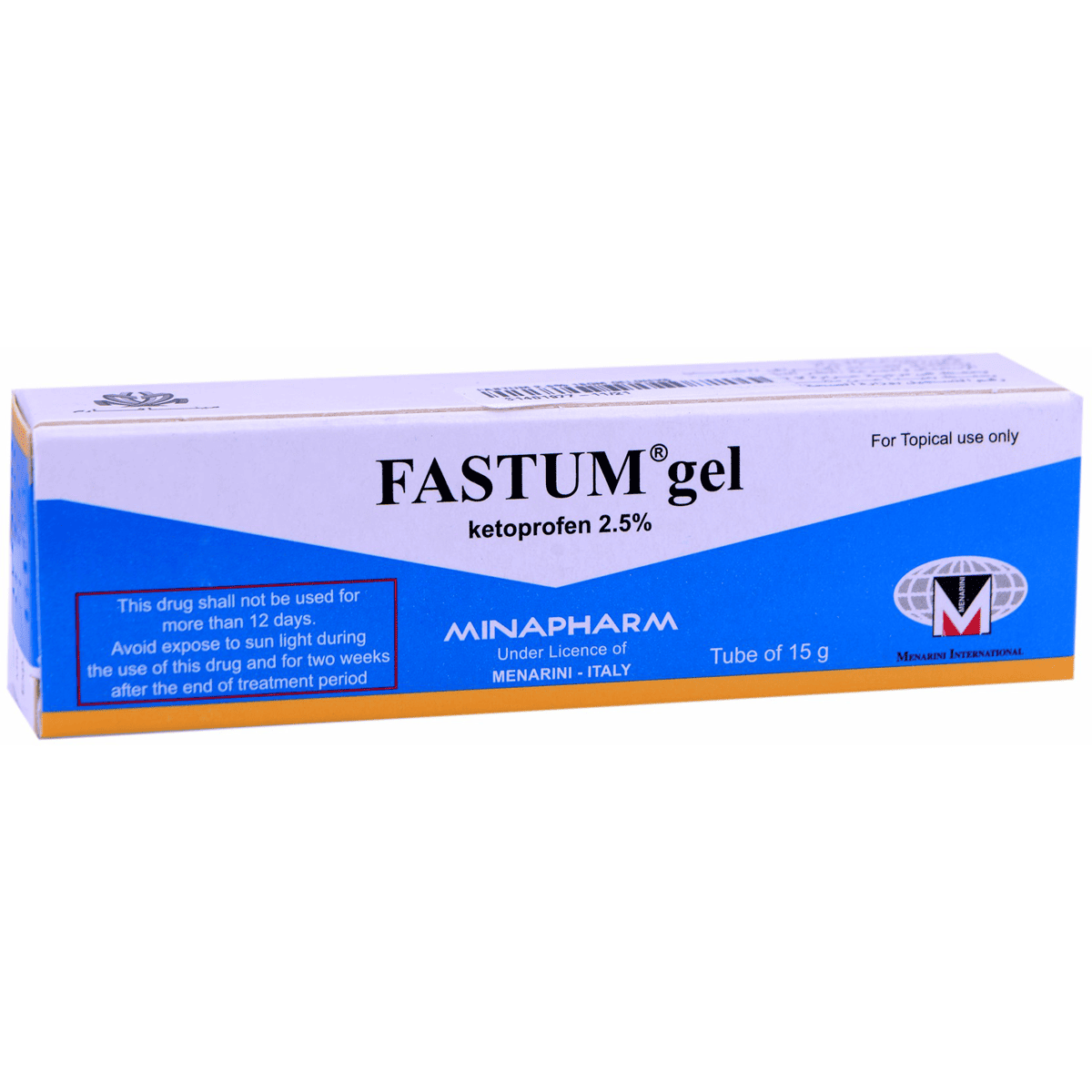 Fastum 2.5% 15gm Gel image number 0