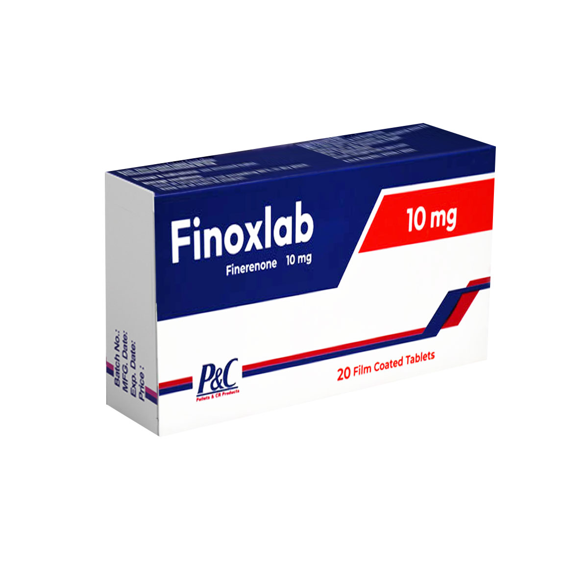 Finoxlab 10mg 20 Film Coated Tablets image number 0