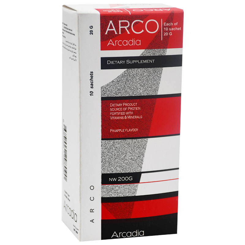 Arco (20gm/Sachet) Pinapple Flavor 200gm 10 Sachet image number 0