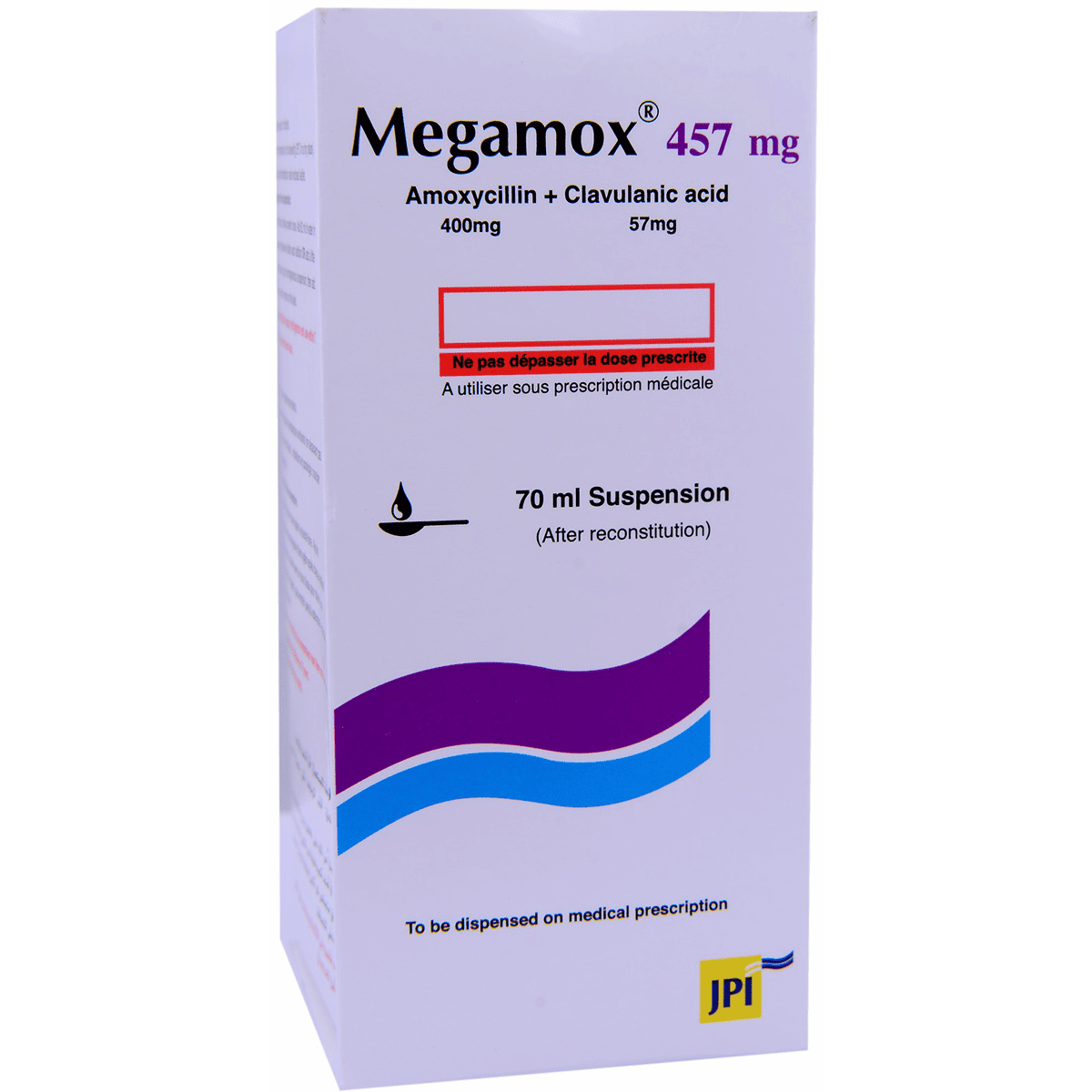 Megamox 457mg (70ml) Suspension image number 0