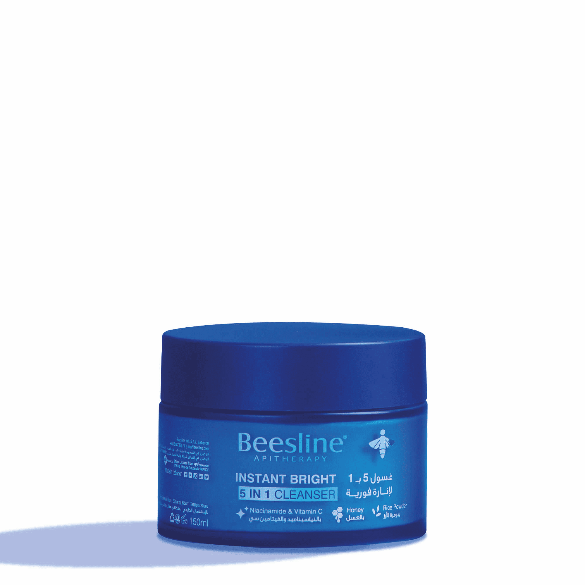 Beesline Instant Bright 5 in 1 Cleanser 150ml image number 0