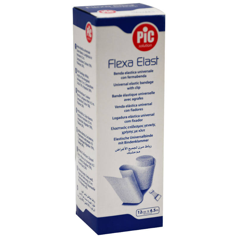 Elastic Bandage Flexa Elast12Cmx4.5M Pic image number 0