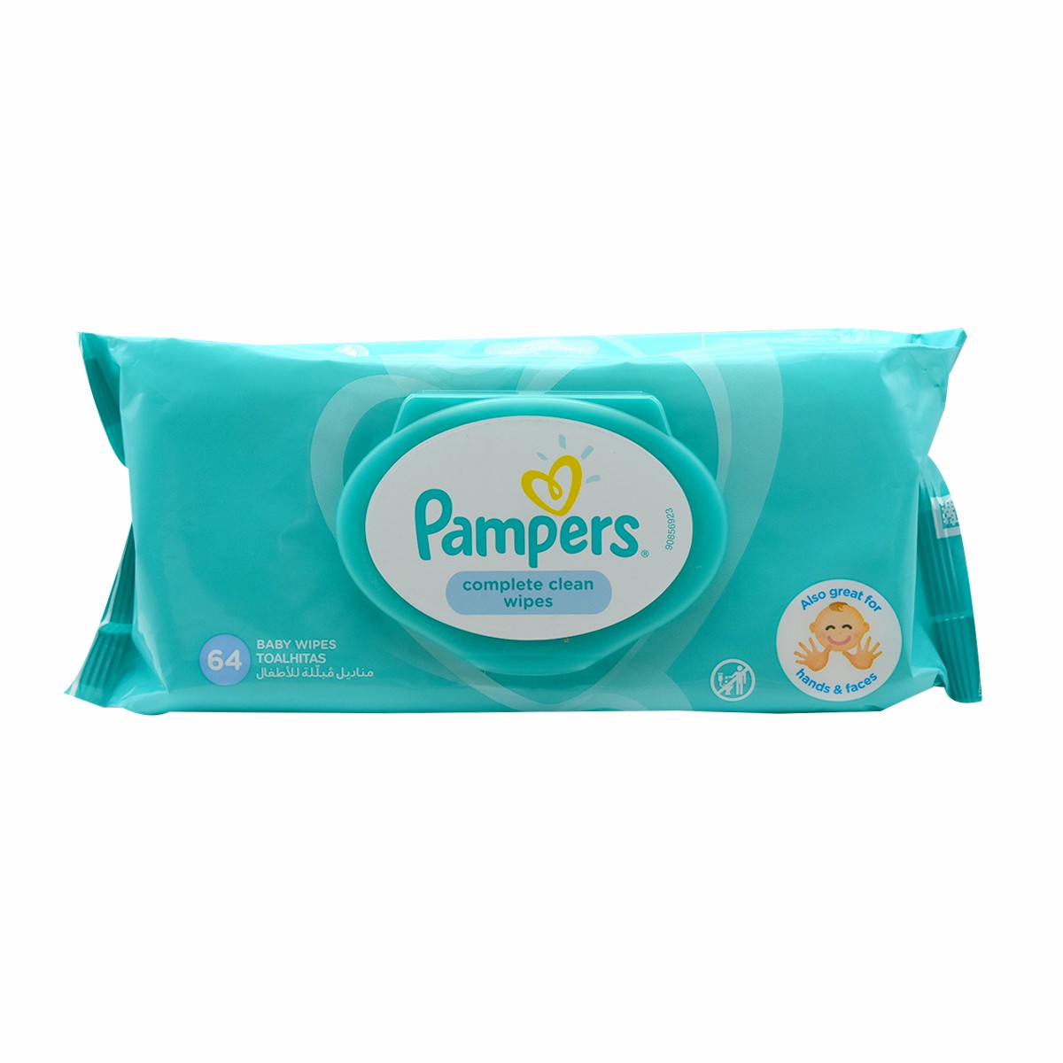 Pampers Baby Wipes Complete Clean 64pcs image number 0